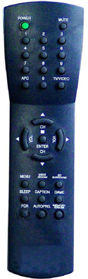 ABS Case TV Remote Control (6710V00008T)