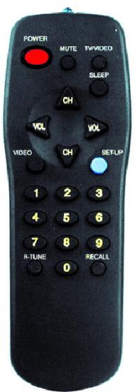 ABS Case Remote Control for TV (EUR501330)