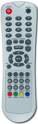 High Quality TV Remote Control (LCD ZANDER)
