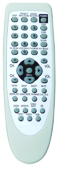 High Quality Remote Control for TV (RC-115A)